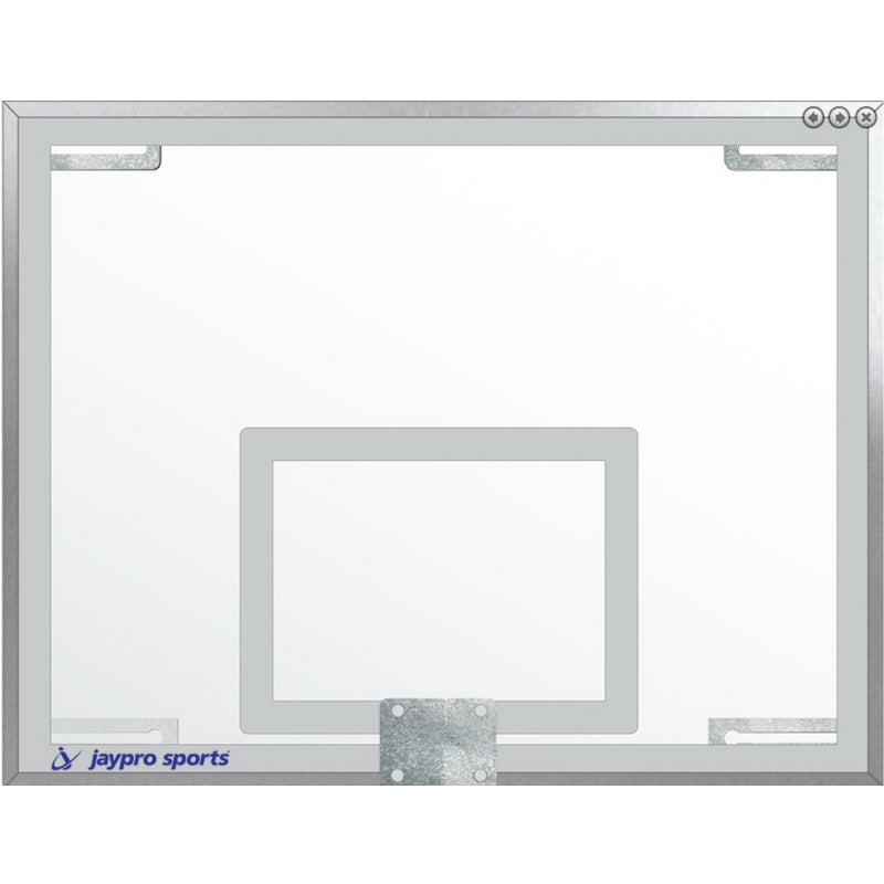 Jaypro Elite 5400 Basketball System backboard