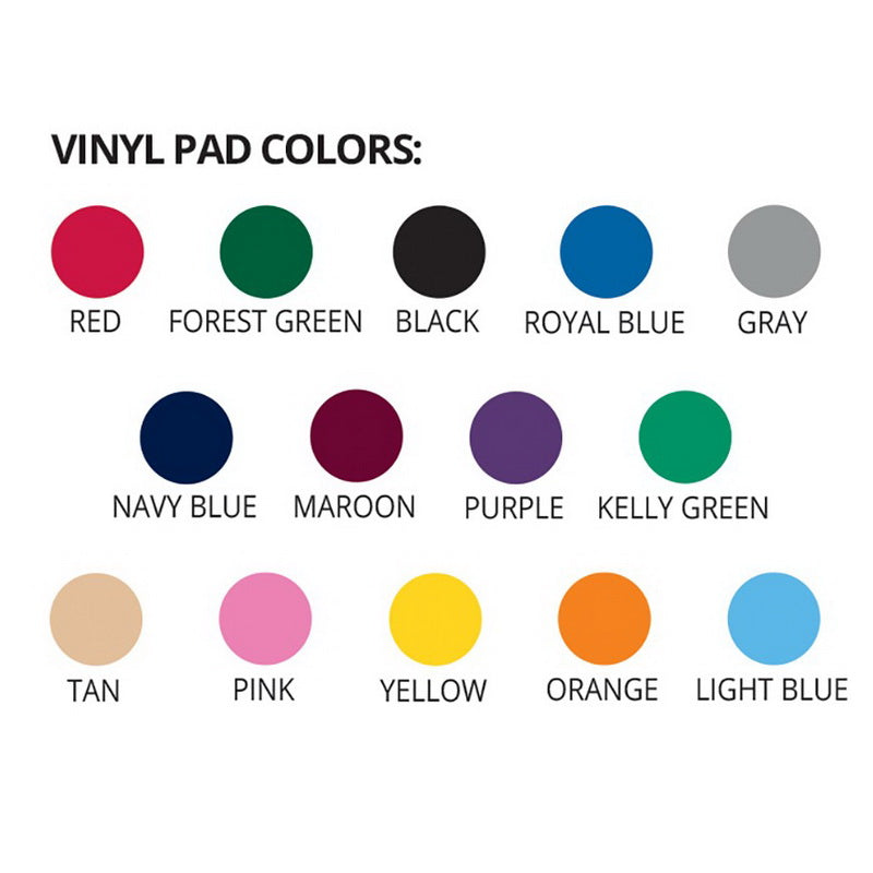 Jaypro Elite 5472 Basketball System pad colors