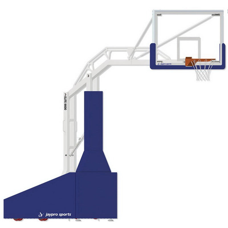 Jaypro Elite 9600 Basketball System in white background