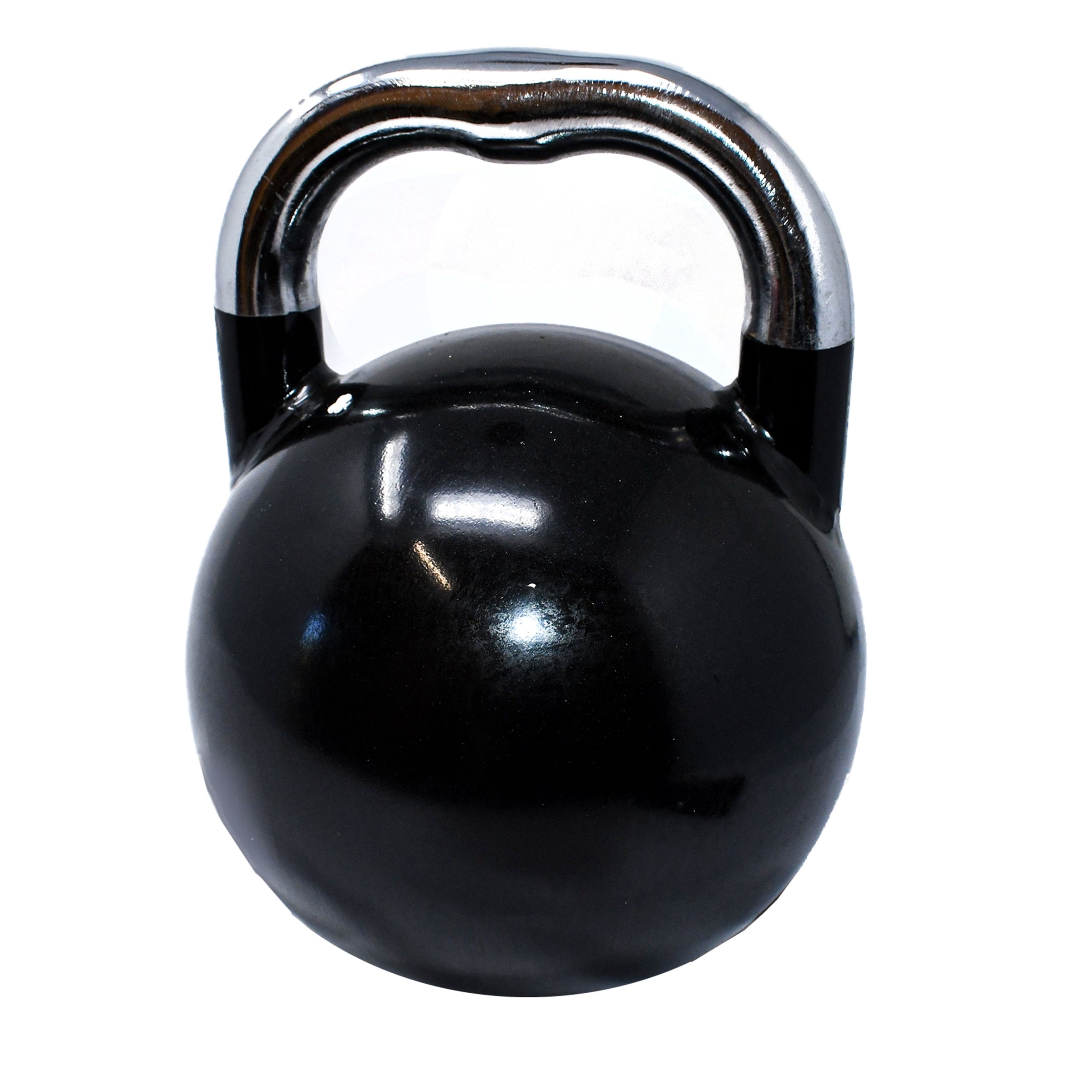 Premium Coated Steel Kettlebell - 40 lbs (18 kg) - Black