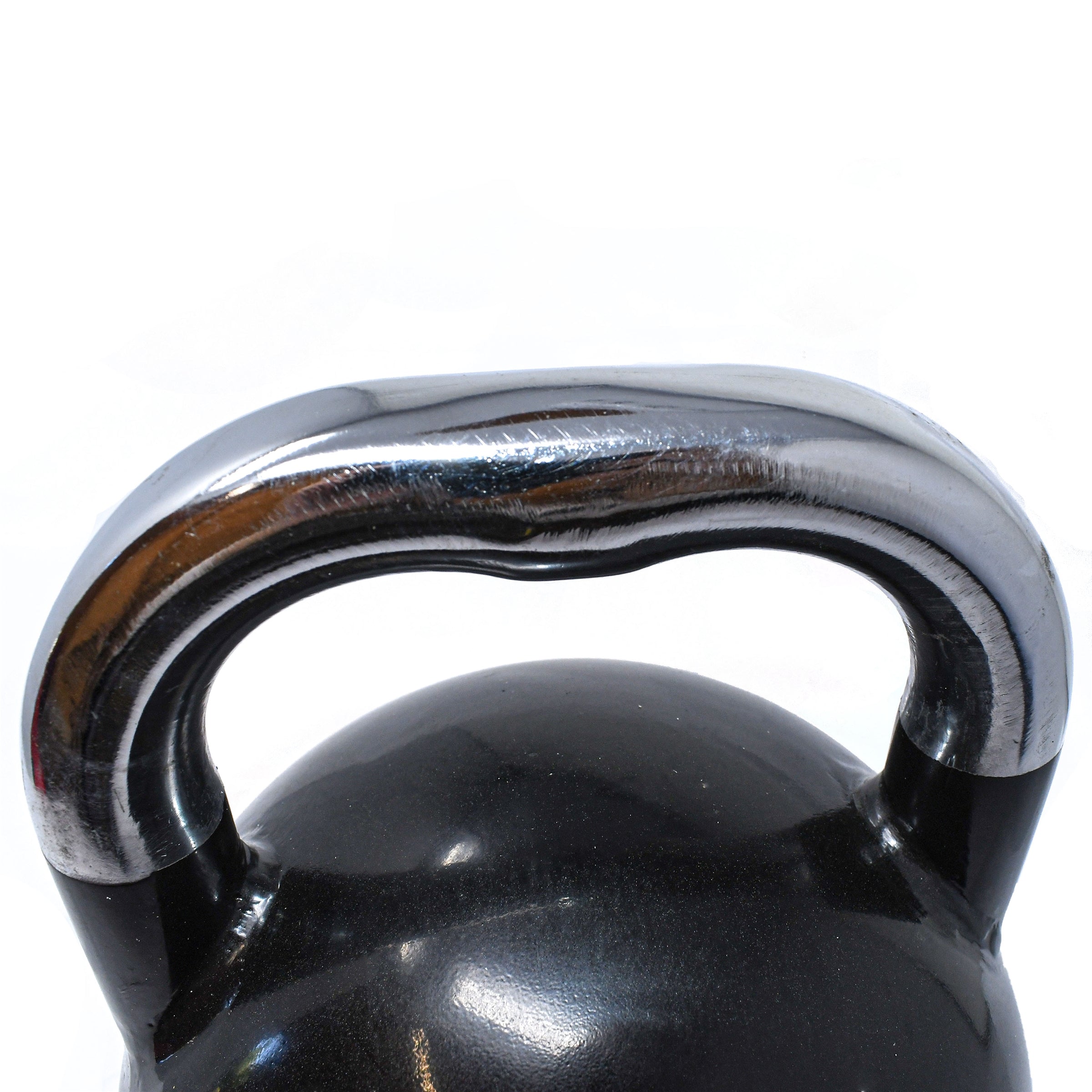 Premium Coated Steel Kettlebell - 40 lbs (18 kg) - Black