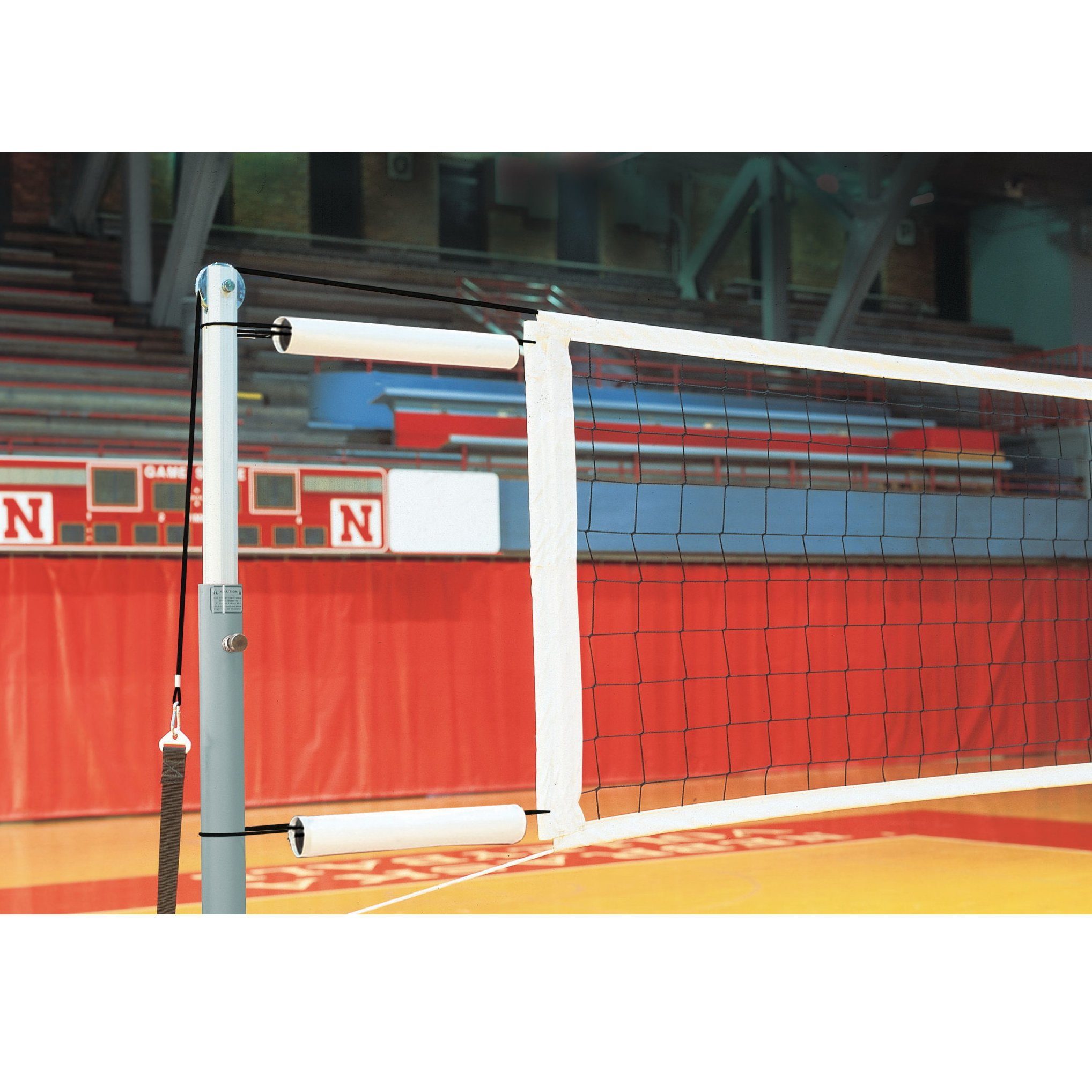 Kevlar Competition Volleyball Net with Cable Covers and Storage Bag - Pitch Pro Direct