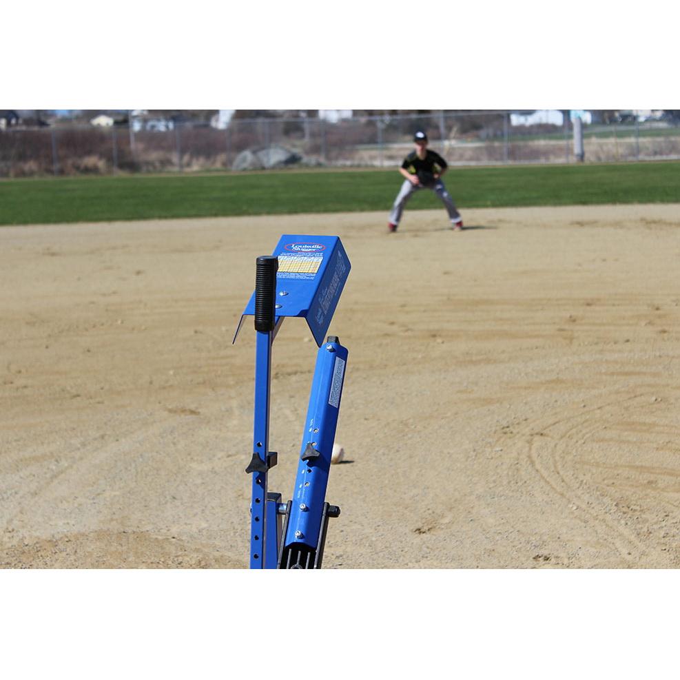 Louisville Slugger Blue Flame Baseball and Softball Pitching Machine