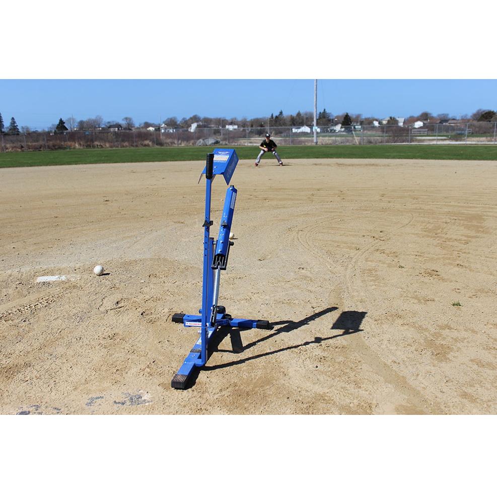 Louisville Slugger Blue Flame Baseball and Softball Pitching Machine