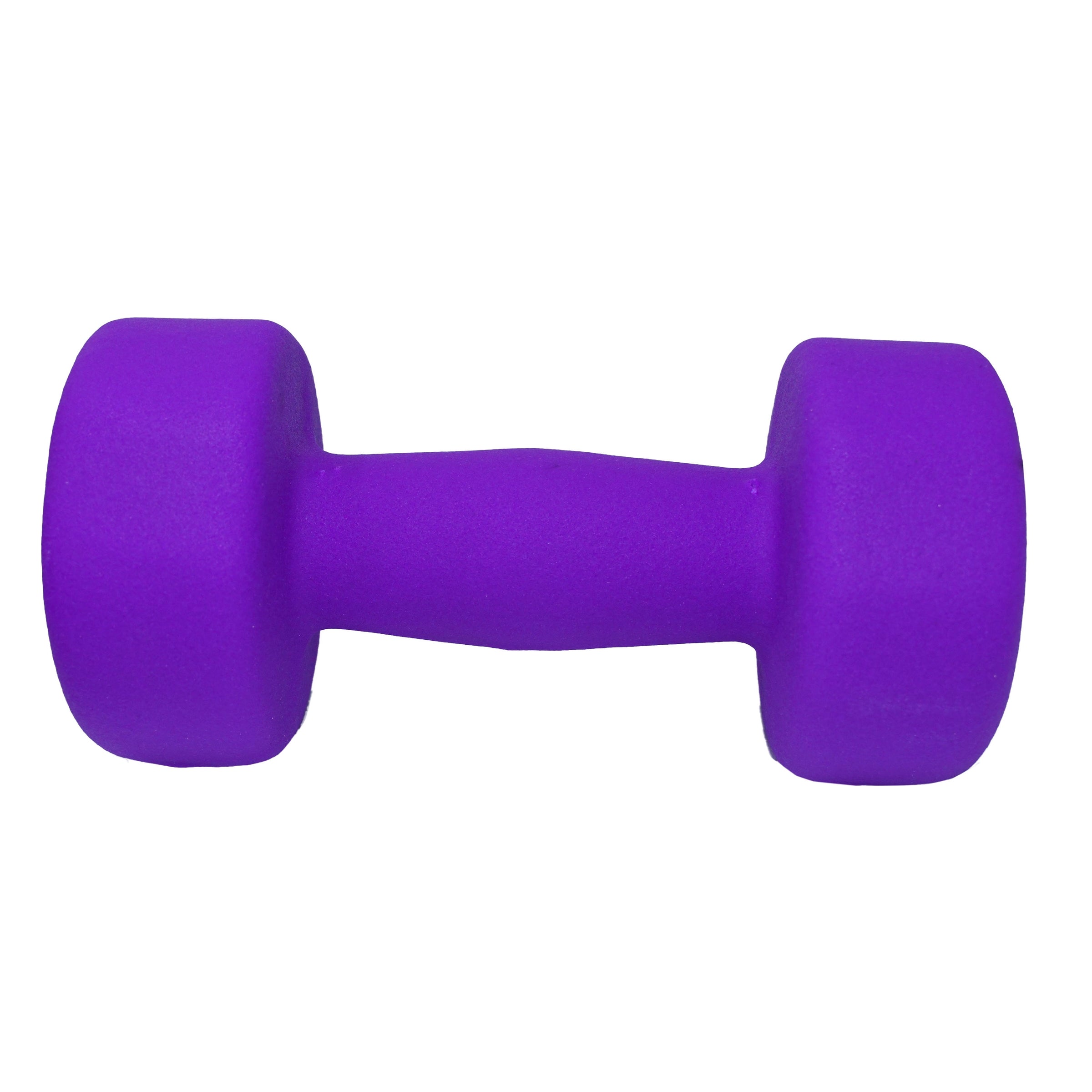 Non-Slip Hexagonal Shaped Free Weight Dumbbells - 12 lbs - Purple - Set of 2