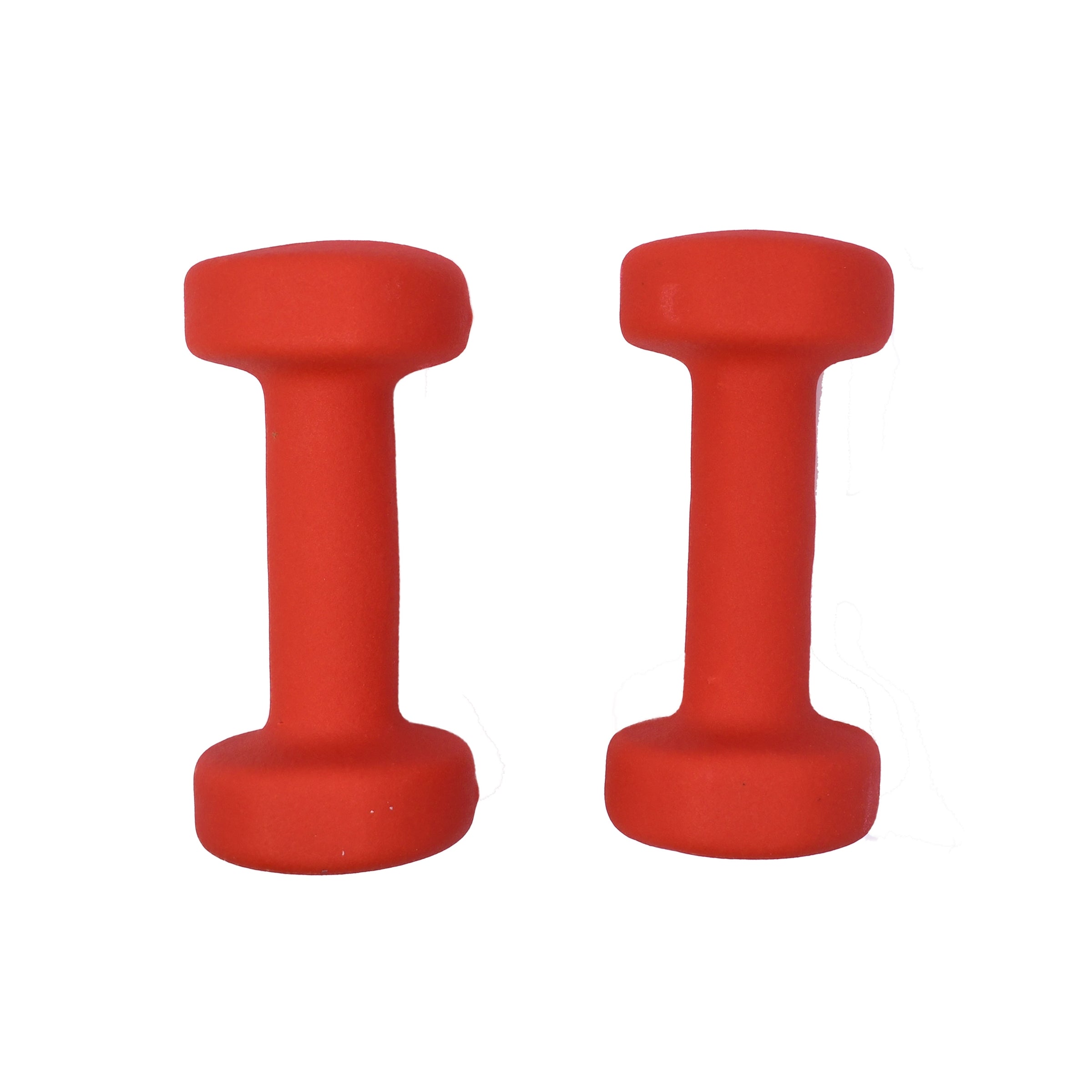 Non-Slip Hexagonal Shaped Free Weight Dumbbells Red - Set of 2