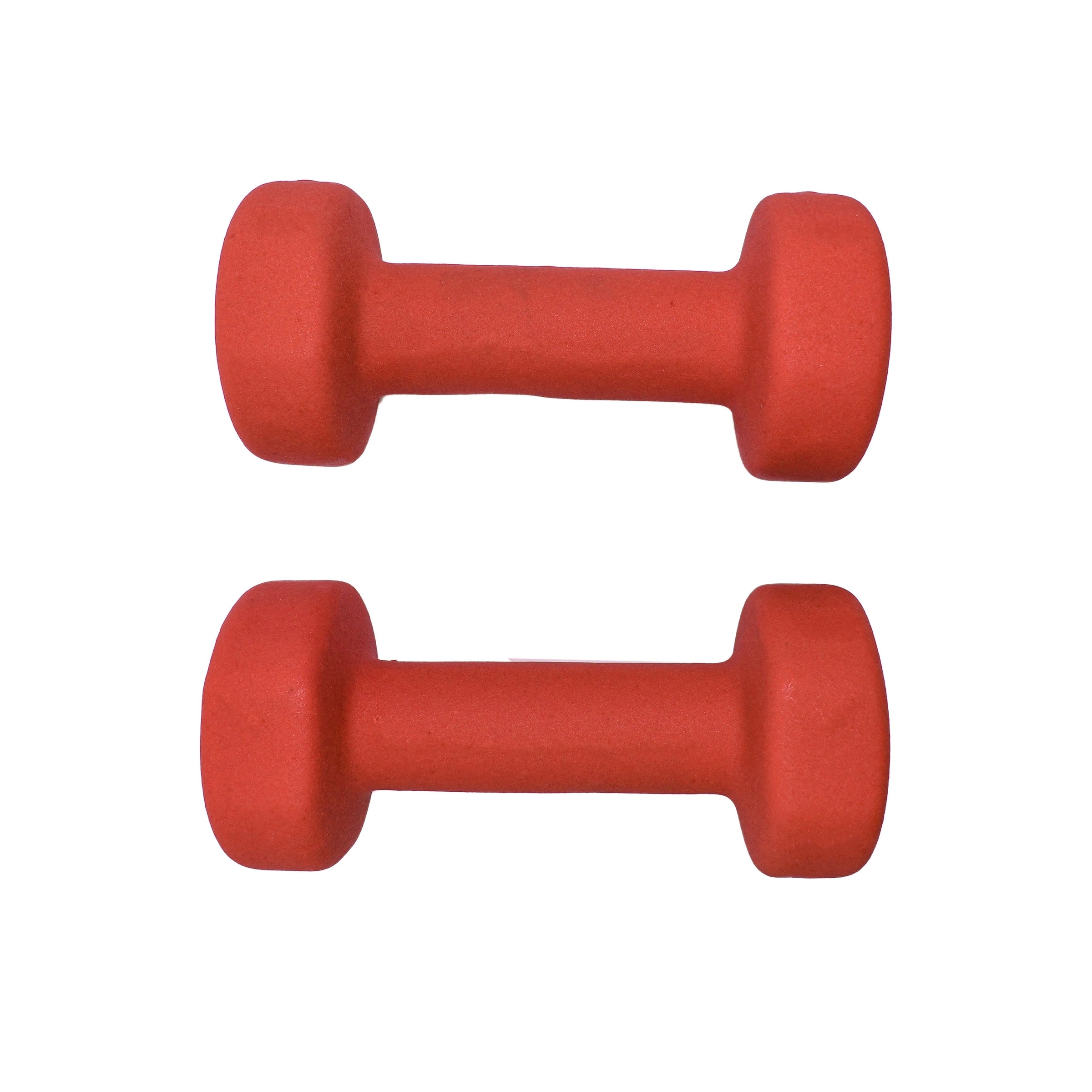 Non-Slip Hexagonal Shaped Free Weight Dumbbells Red - Set of 2