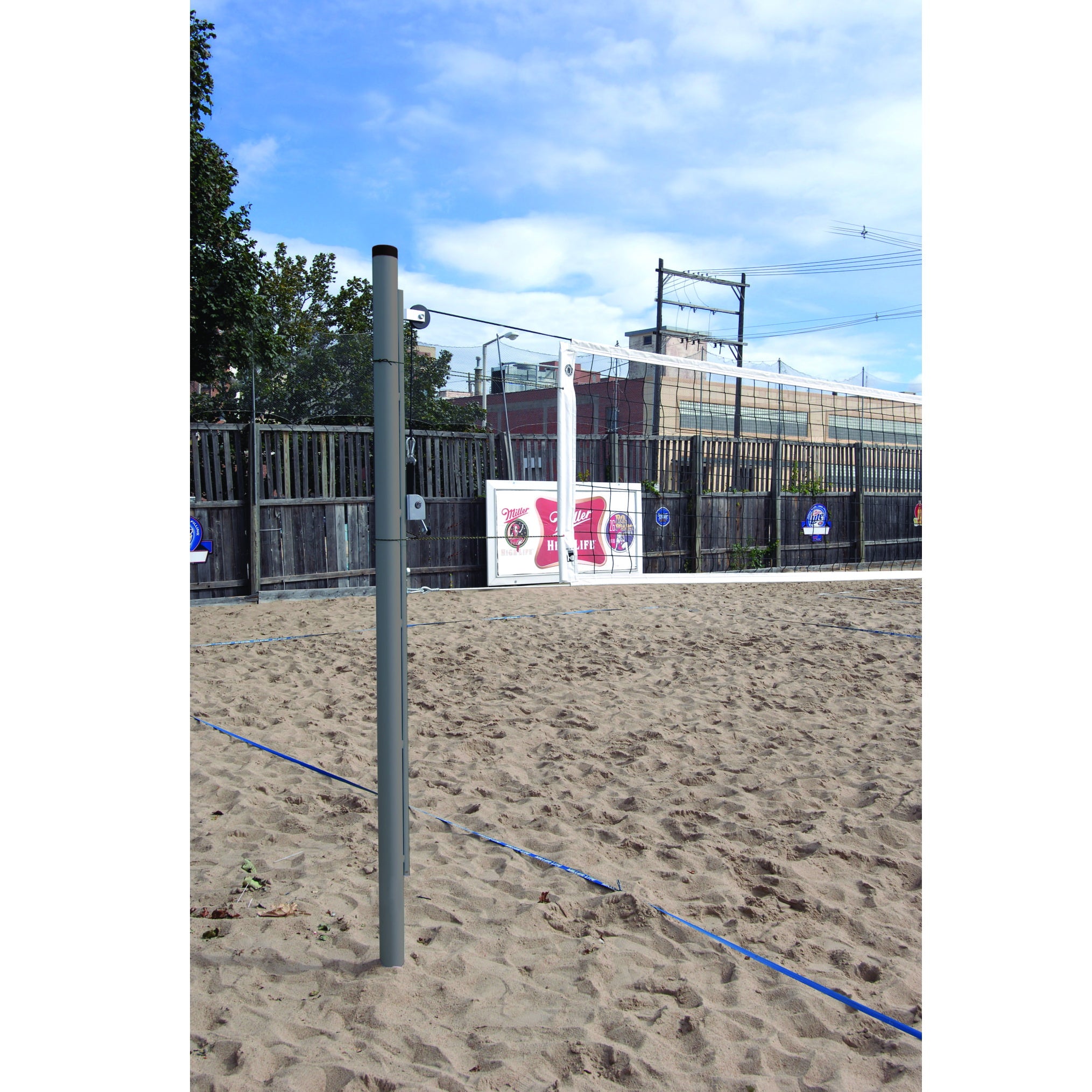 Bison Match Point Competition Outdoor Volleyball Complete System
