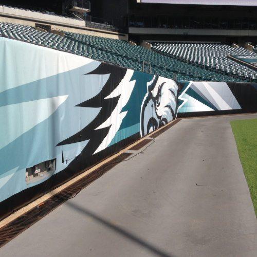 Nissen EnviroSafe® Baseball Outfield Stadium Wall Padding