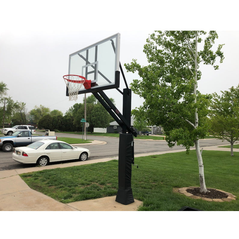 First Team Stainless Olympian™ Adjustable Basketball Goal