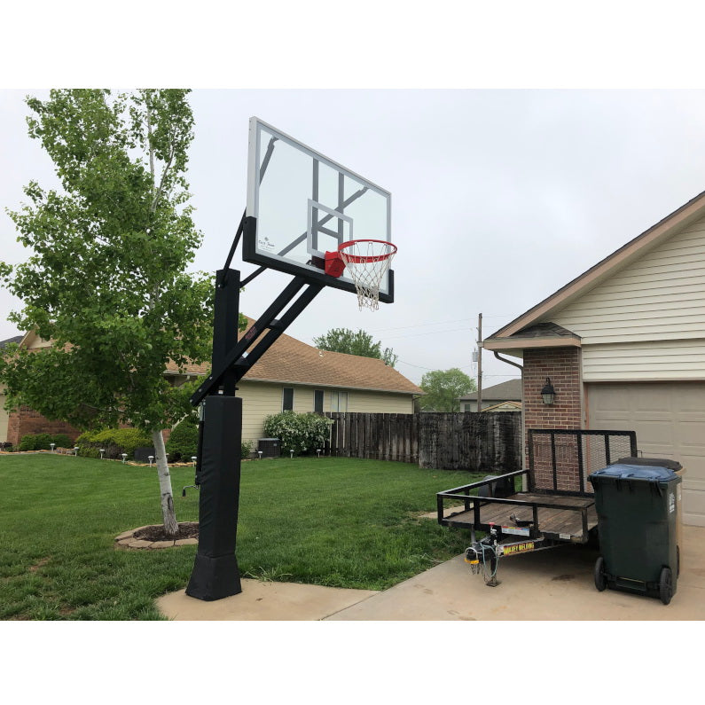 First Team Stainless Olympian™ Adjustable Basketball Goal