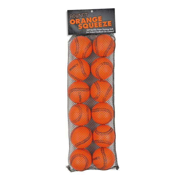 Bownet Orange Squeeze Training Balls for Baseball