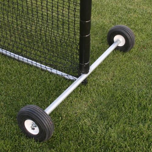 ProMounds Batting Practice 5' x 7' L-Screen With Wheels - Pitch Pro Direct
