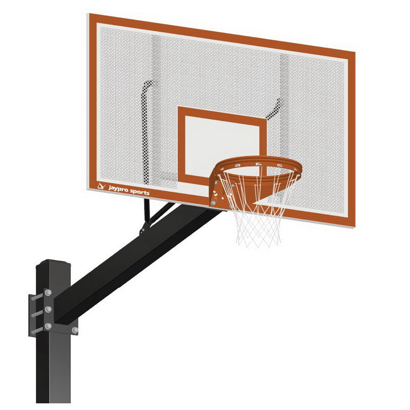 Jaypro Titan Fixed Height In-Ground Basketball Goal System
