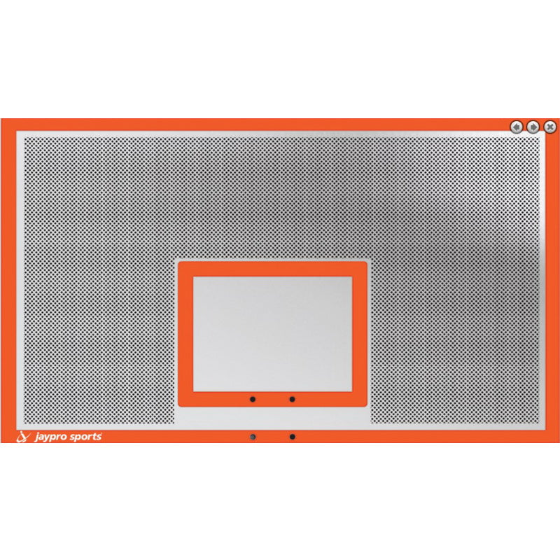 Jaypro Titan Fixed Height In-Ground Basketball Goal System
