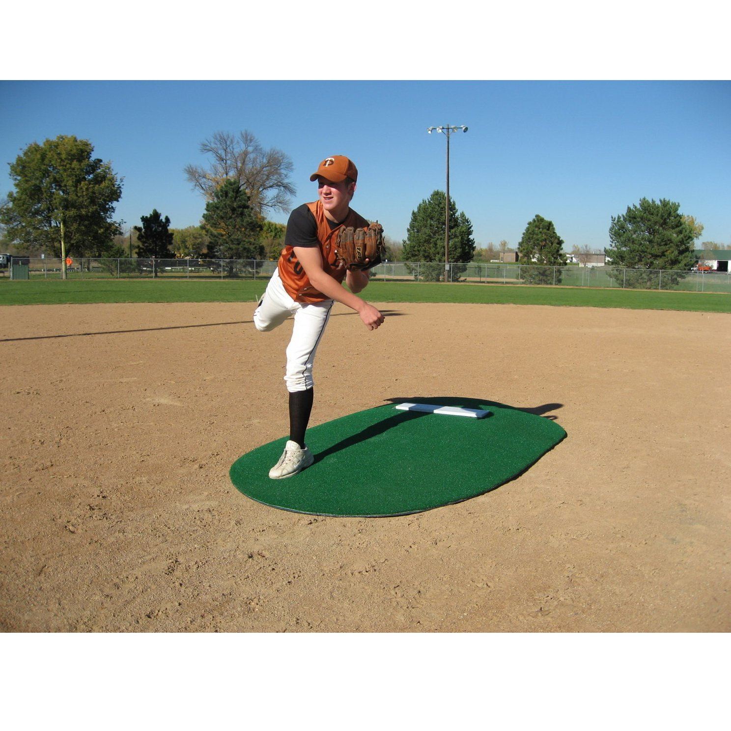 PortoLite 6" Little League Full Length Portable Game Pitching Mound