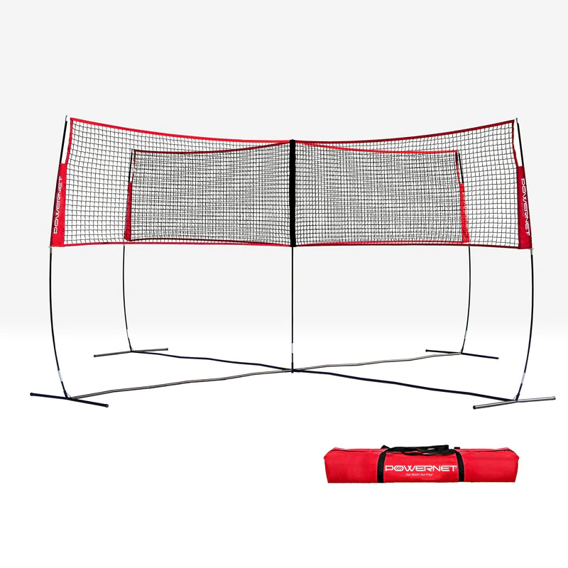 Powernet Volleyball Four Square Net with bag