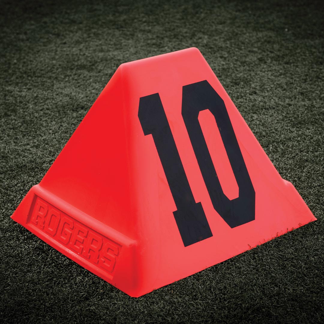 Rogers Athletic Football Stadium Pro Yard Line Markers Set of 11