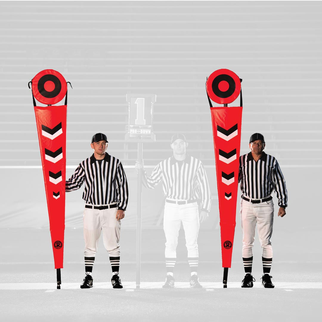 Rogers Athletic Stadium Pro Chain Set w/ Flexible Poles