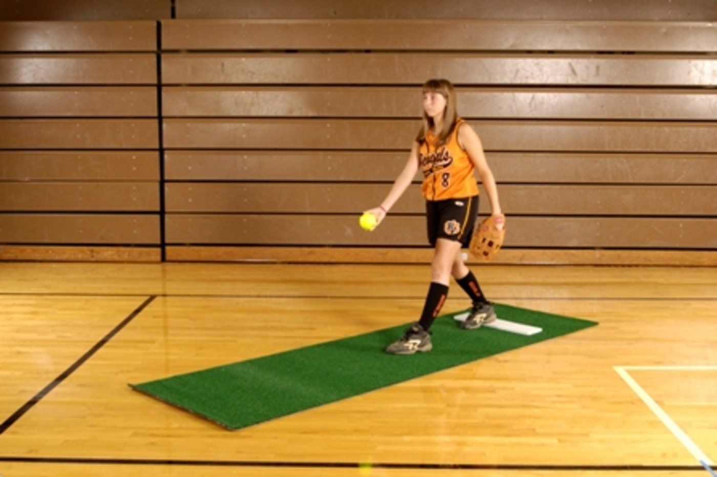 Softball Pitching Mat w/out Stride Line - Pitch Pro Direct