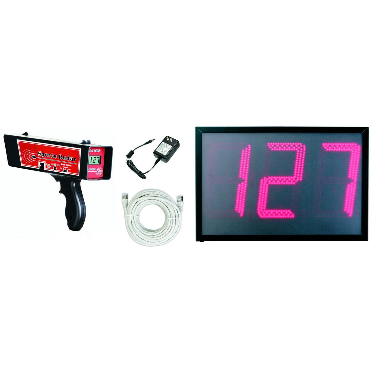 Sports Radar Speed Gun & Display Kit Sports Radar Speed Gun & Display Kit