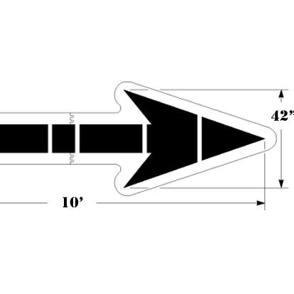 Newstripe Walmart Solid Straight Arrow