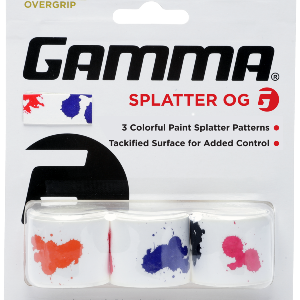 Gamma Splatter Overgrip