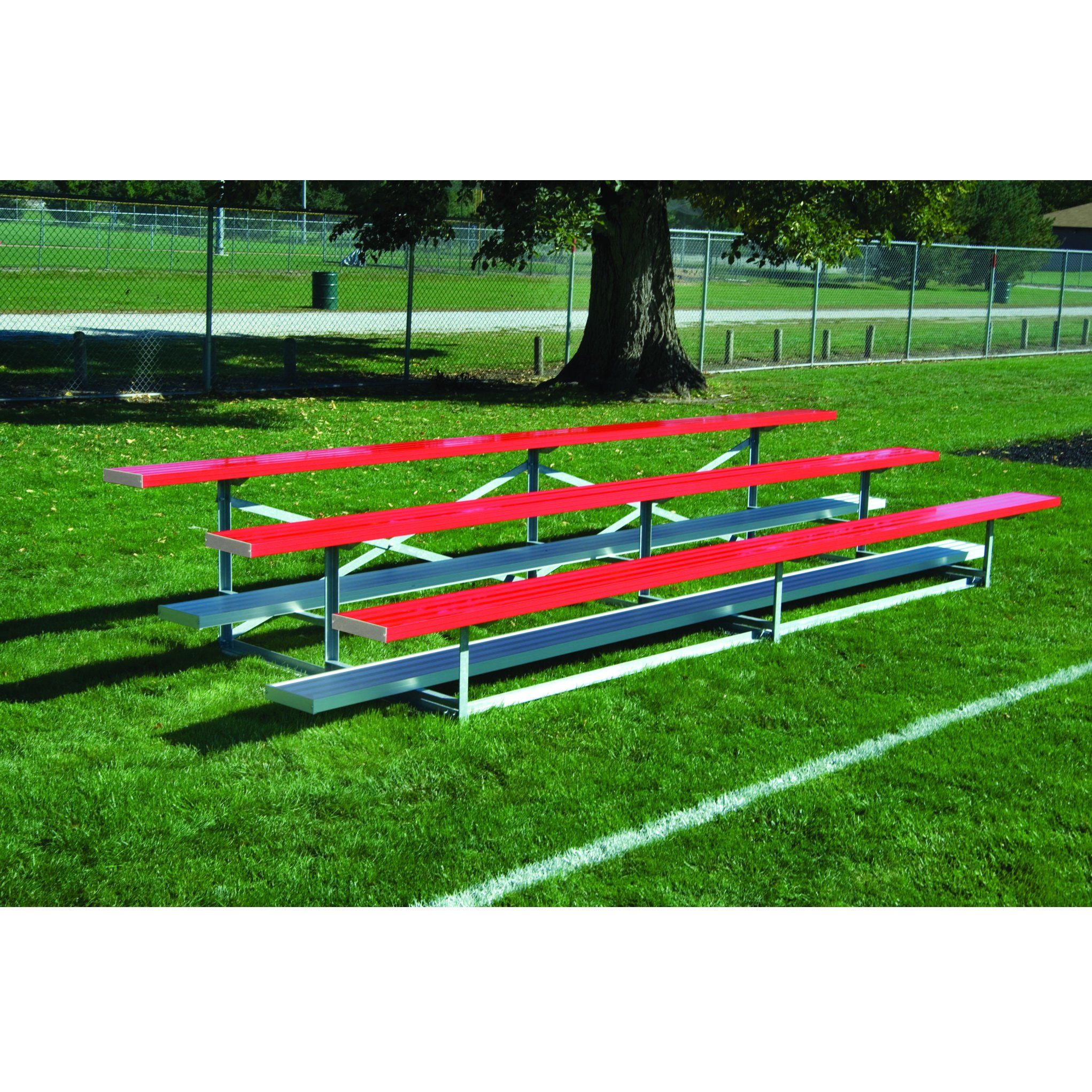 Bison Standard Steel Structure Portable Outdoor Bleachers - Pitch Pro Direct