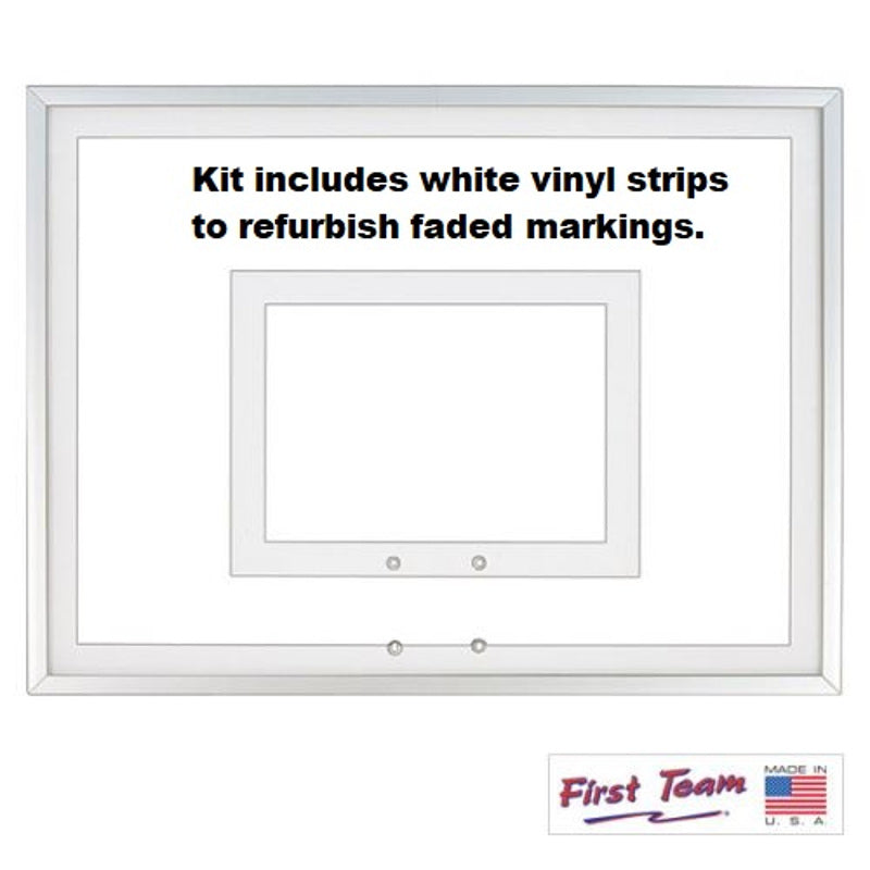 First Team Re-striping kit for Acrylic Backboards
