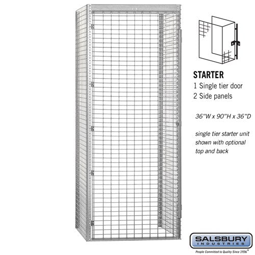 Salsbury 36" Wide Single Tier Bulk Storage Locker