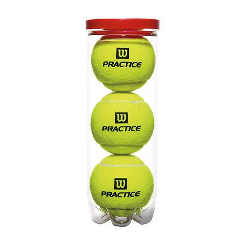 Wilson Practice Tennis Balls - 3-Pack