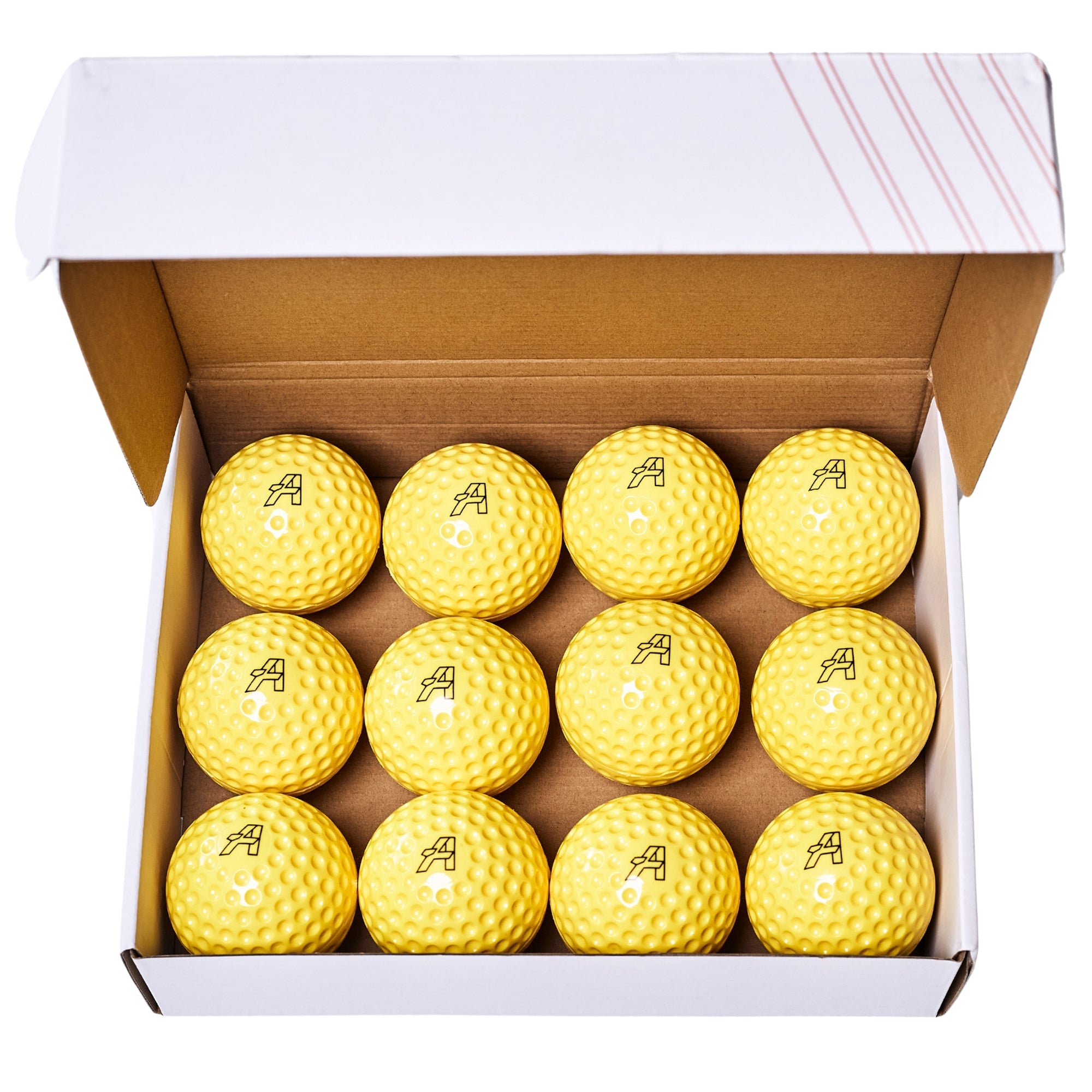 Aero Strike Dimpled Pitching Machine Balls