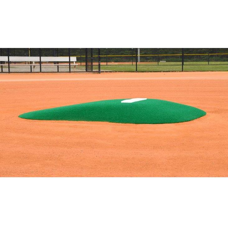allstar mounds youth pitching mound #2 in green side view