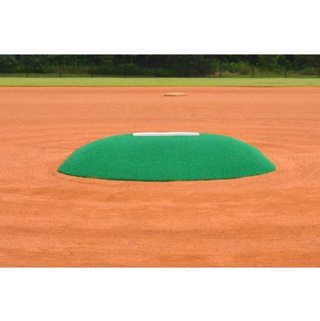 allstar mounds youth pitching mound #2 in green front low view