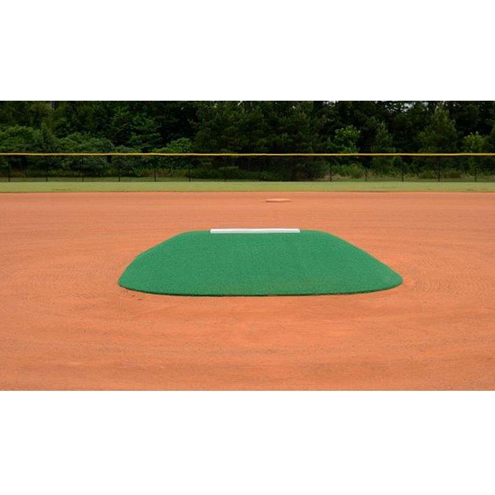 allstar mounds 12u pitching mound #3 in green front view
