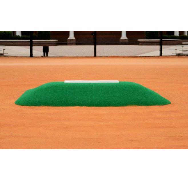 allstar mounds 12u pitching mound #3 in green close up