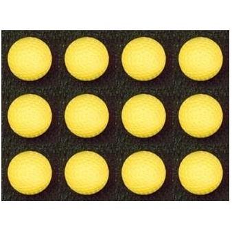 BATA 12" Yellow Dimpled Softballs Dozen Pack - Pitch Pro Direct
