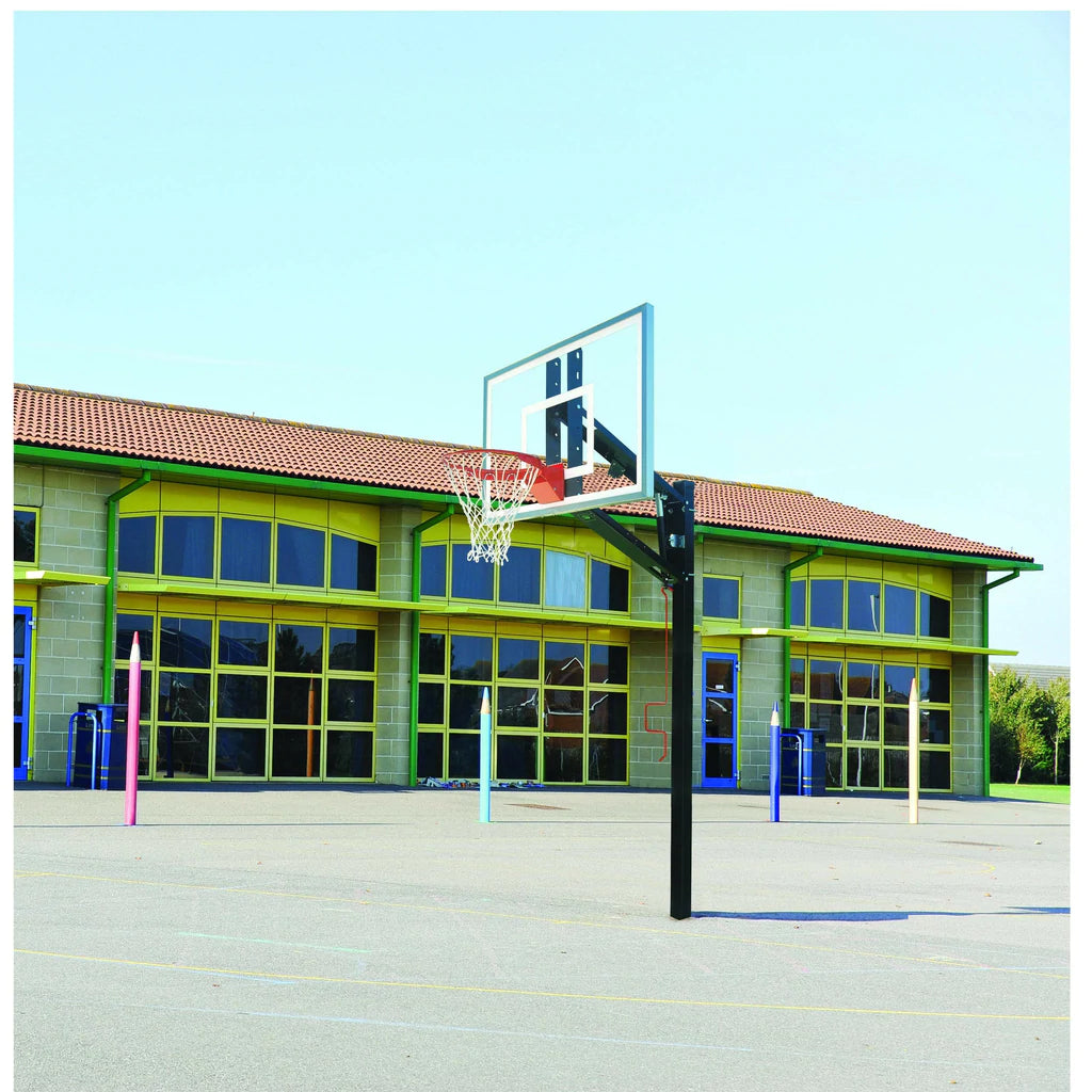 bison 36 x 54 zipcrank adjustable outdoor portable basketball hoop 1