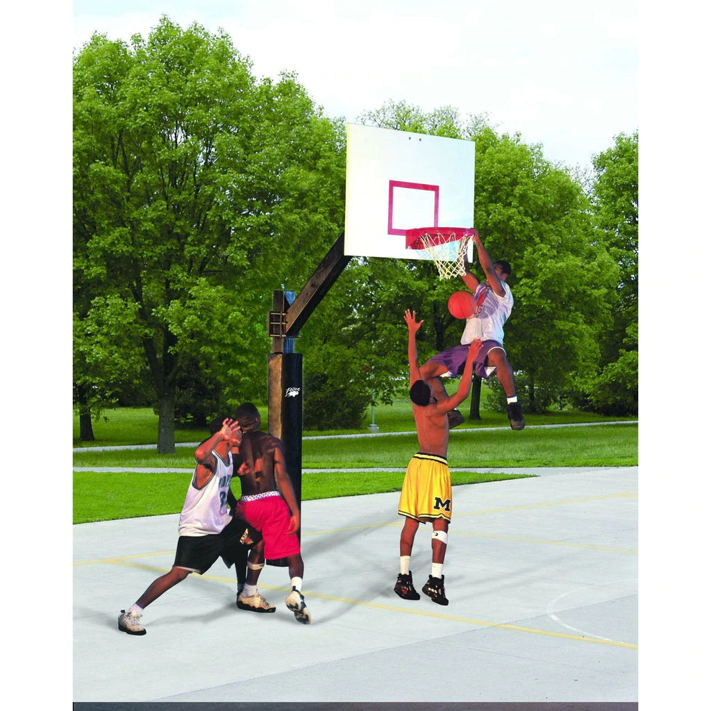bison 42 x 60 steel original ultimate playground basketball hoop