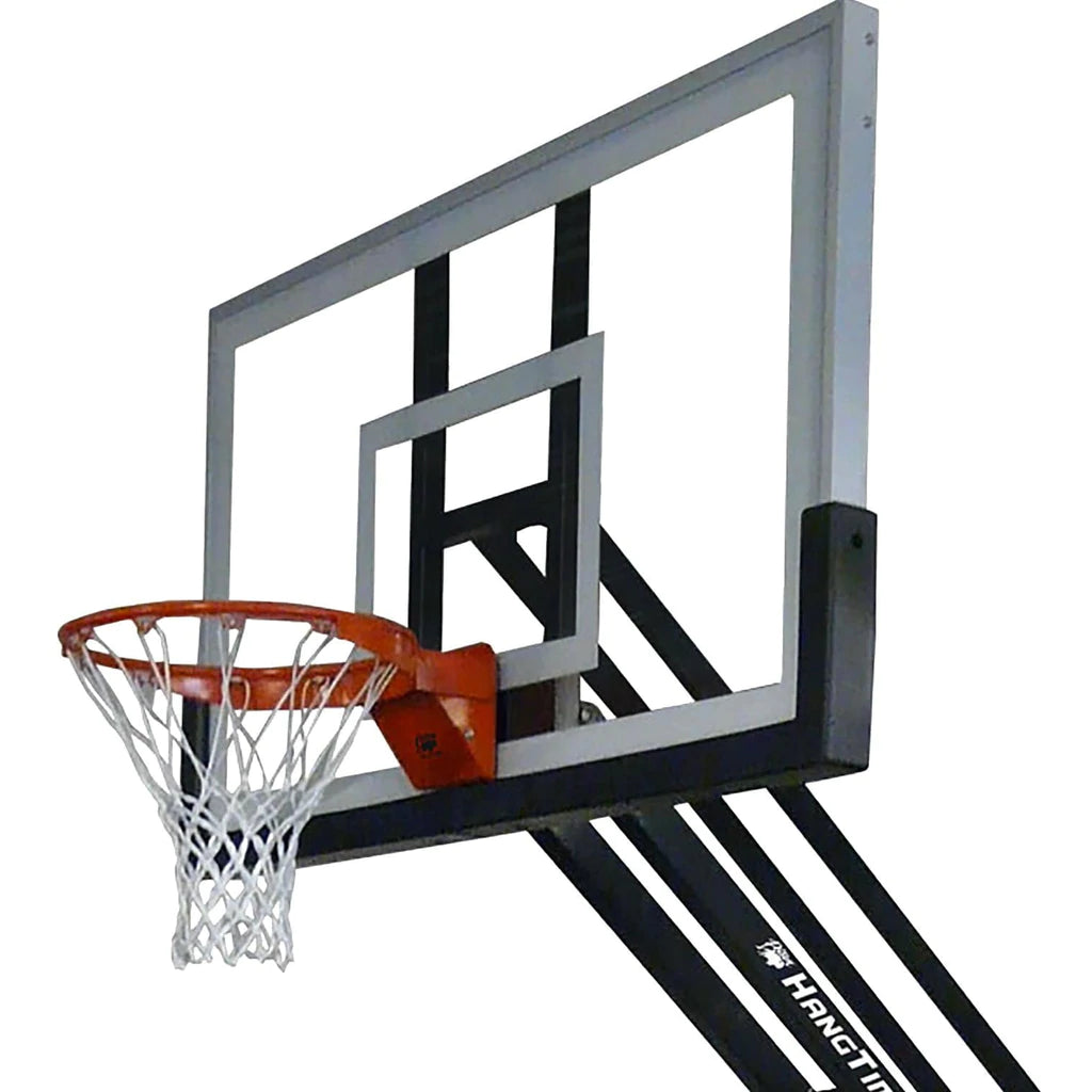 bison 42 x 60 steel ultimate hangtime 6 adjustable basketball hoop 2