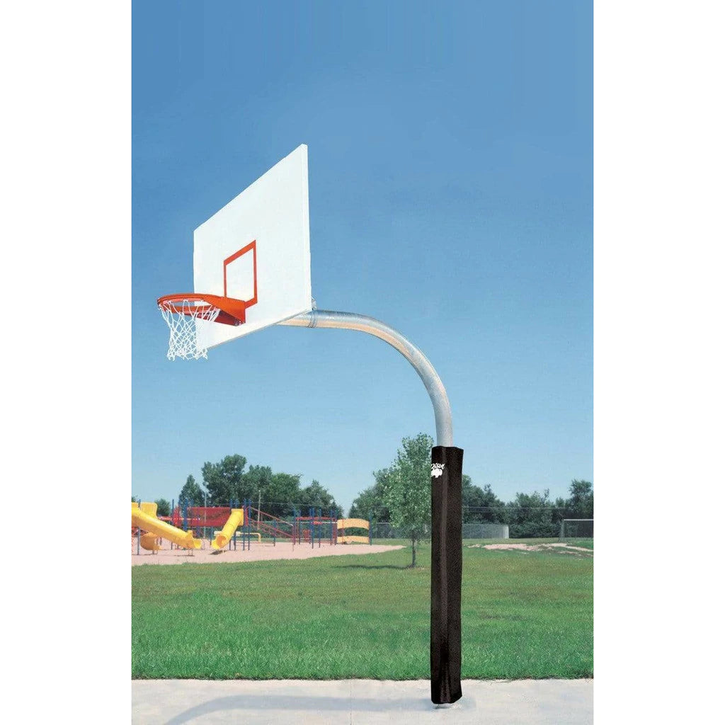 bison 5 9/16 mega duty 42 x 72 steel basketball hoop