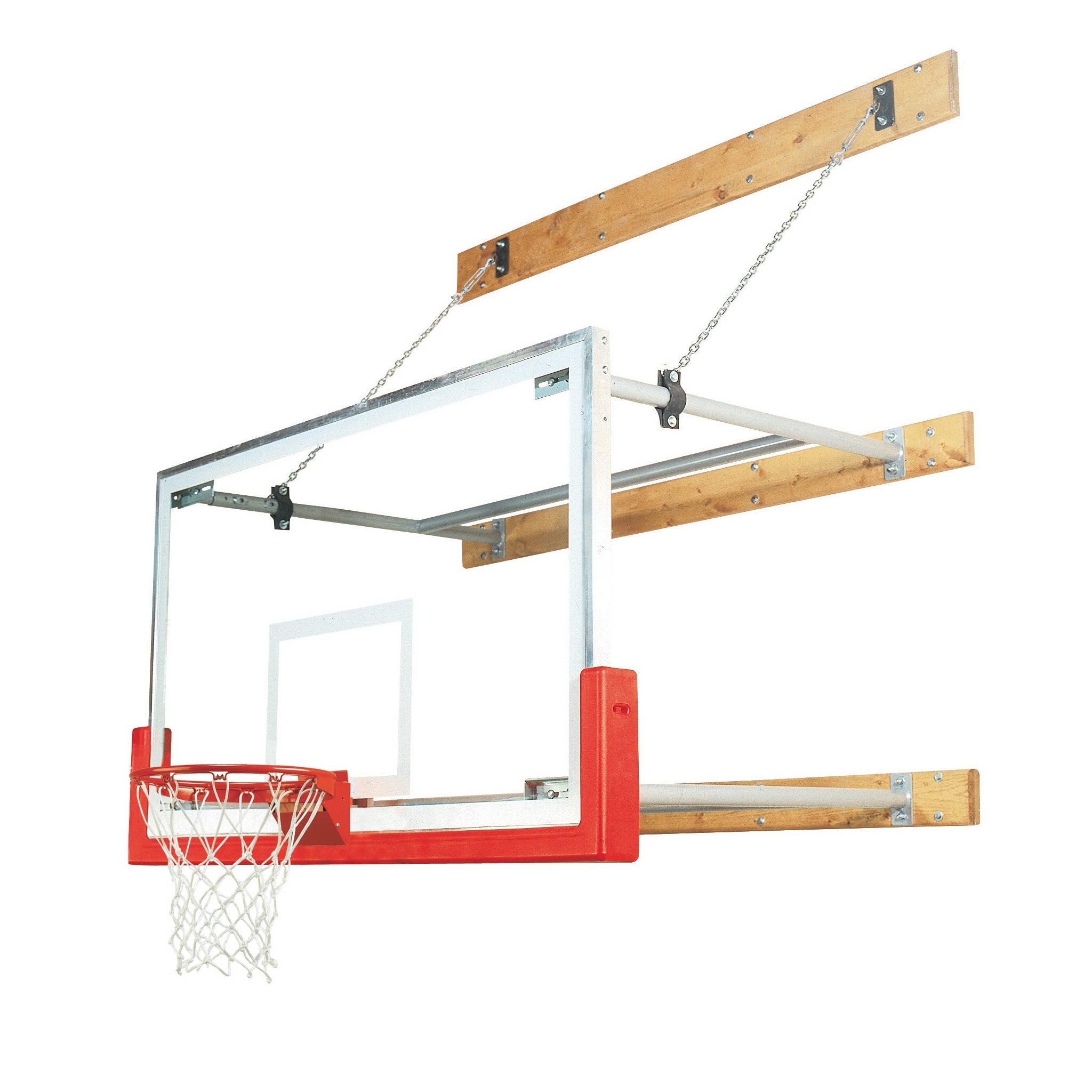 bison inc 4 6 stationary competition basketball package