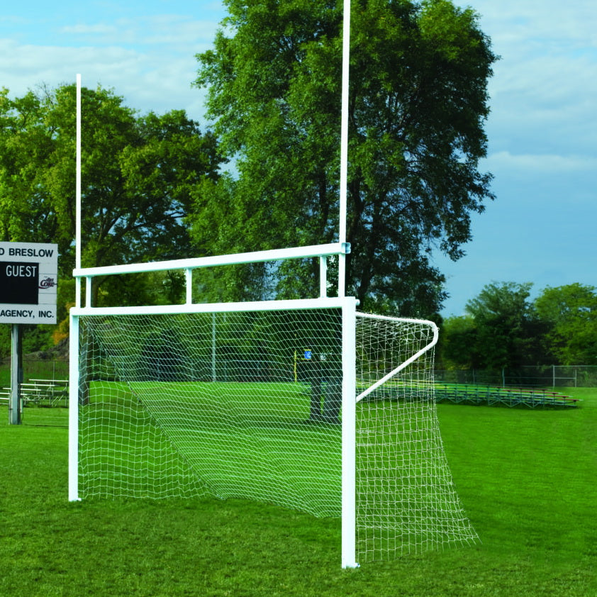 bison inc combo soccer football in-ground aluminum goals