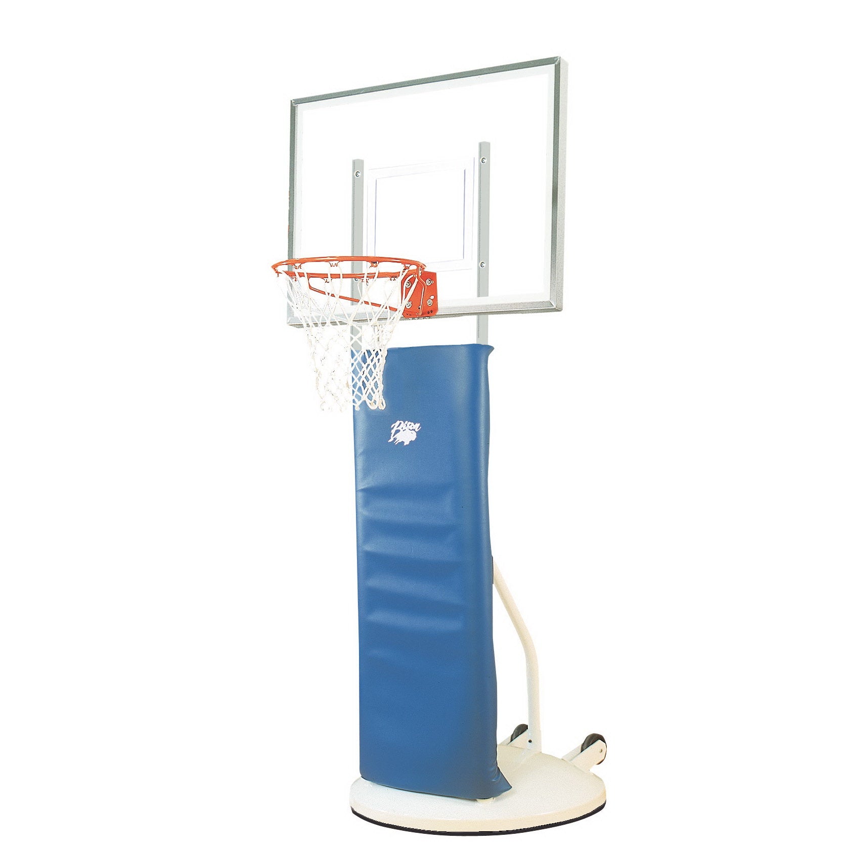 bison inc playtime clear acrylic elementary basketball standard