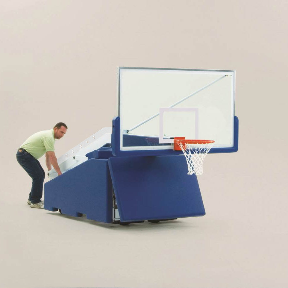bison inc t-rex americana manual portable basketball system 3