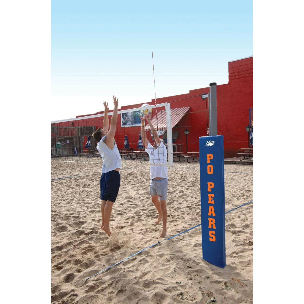 Bison Match Point Competition Outdoor Volleyball Complete System