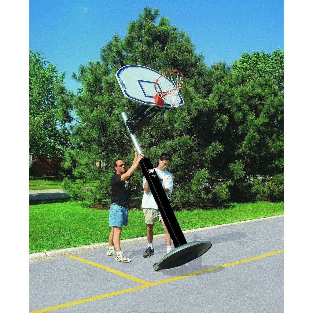 bison qwikchange outdoor portable basketball hoop 2