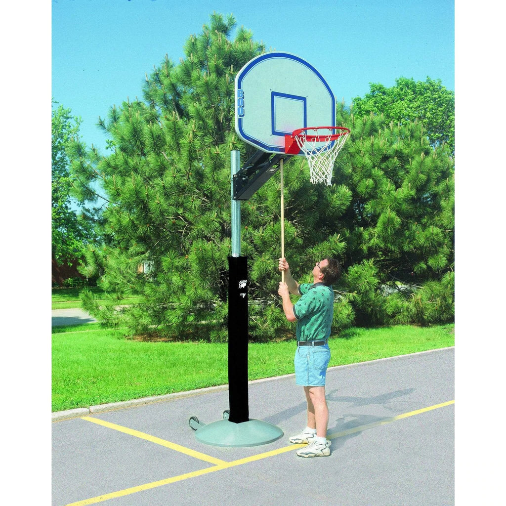 bison qwikchange outdoor portable basketball hoop 3