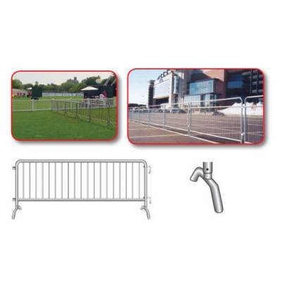 Crowd Control Steel Barricades - Pitch Pro Direct