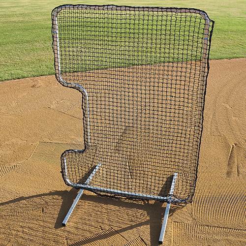 C-Shaped Softball Pitchers Protective Screen - Pitch Pro Direct